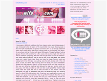 Tablet Screenshot of hotwifeblog.com